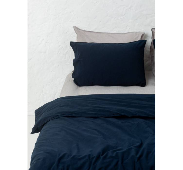 Комплект білизни із вареної бавовни Leglo Mix Grey-Navy7